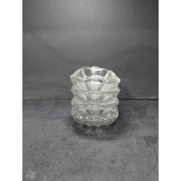 Anchor Hocking Clear Glass Celery Dish Set Of 4, Serving Dishes, Banana Bowls - Picture 8 of 10